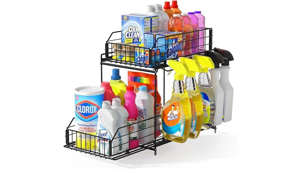 efficient under sink storage