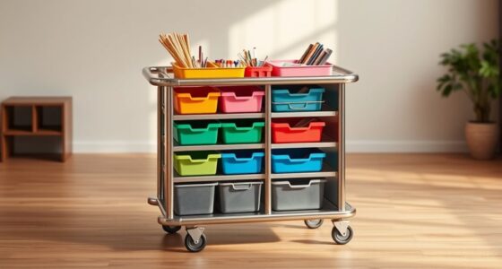 effortless organization with carts