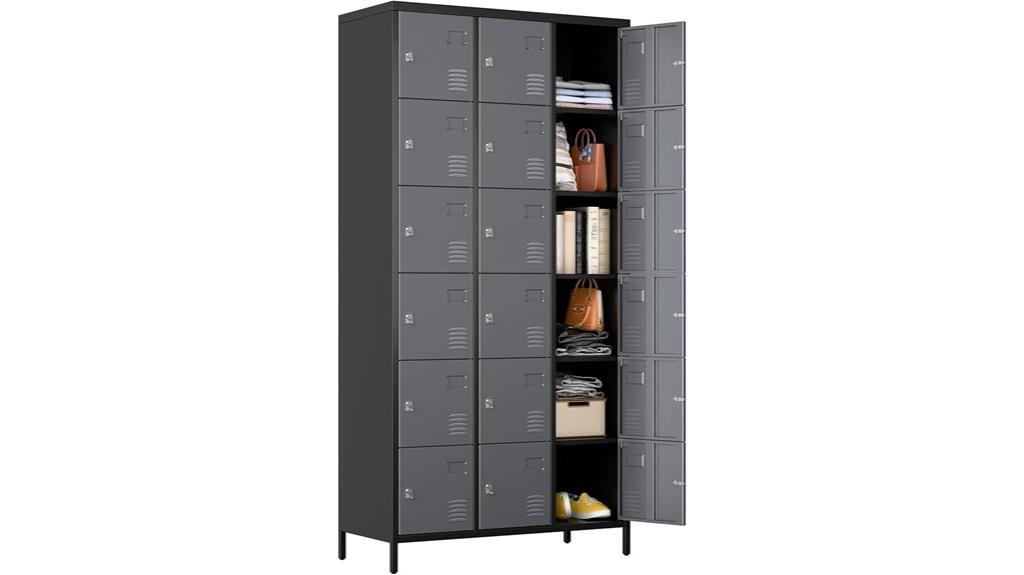 employee metal storage locker
