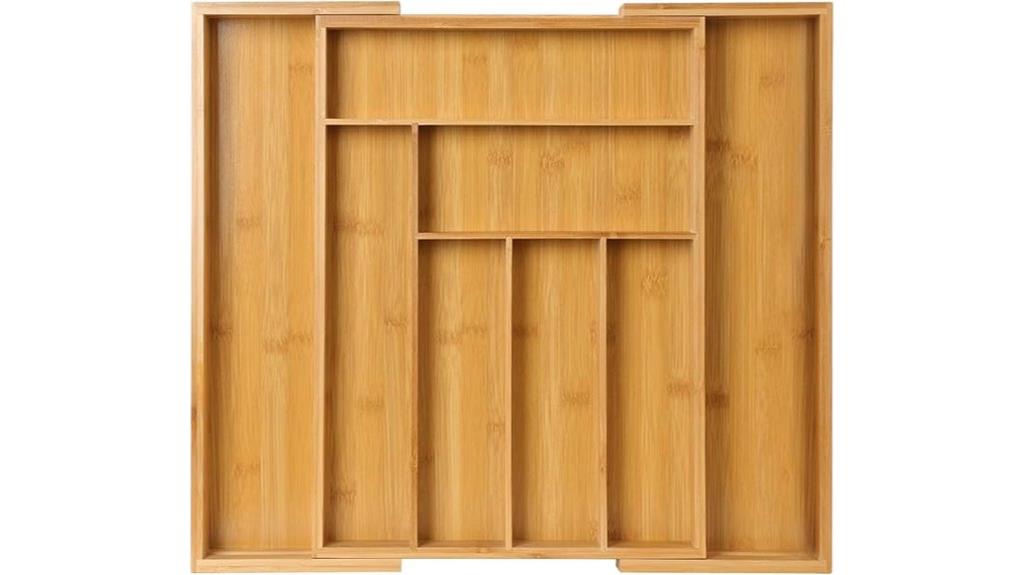 expandable utensil drawer organizer