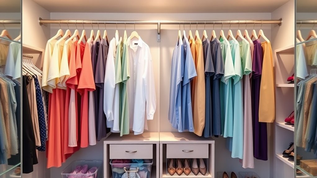 extra hanging space solution