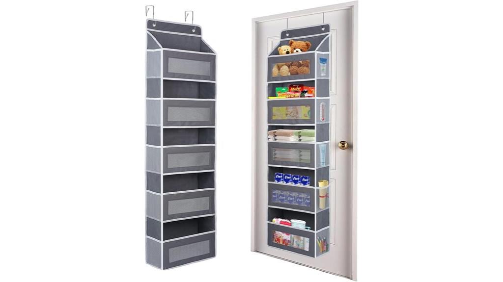 five shelf over door organizer