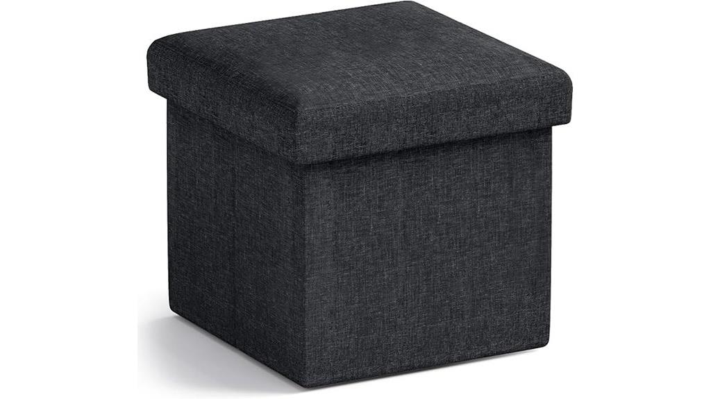 foldable storage ottoman cube