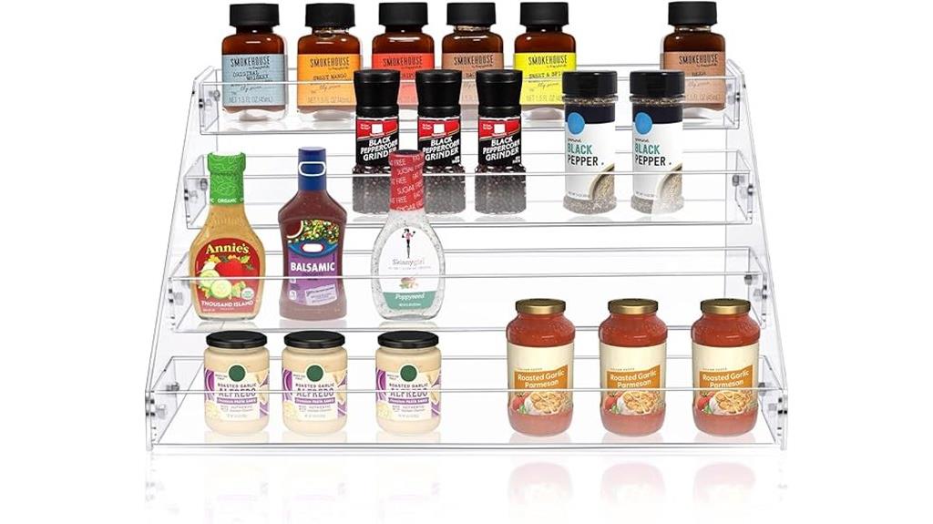 four tier spice rack
