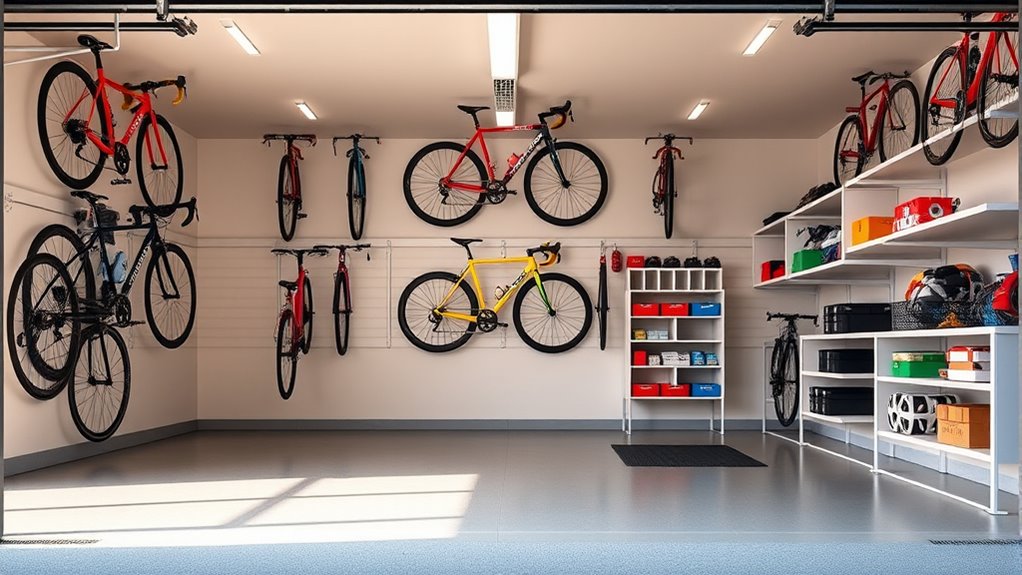 garage bike storage considerations