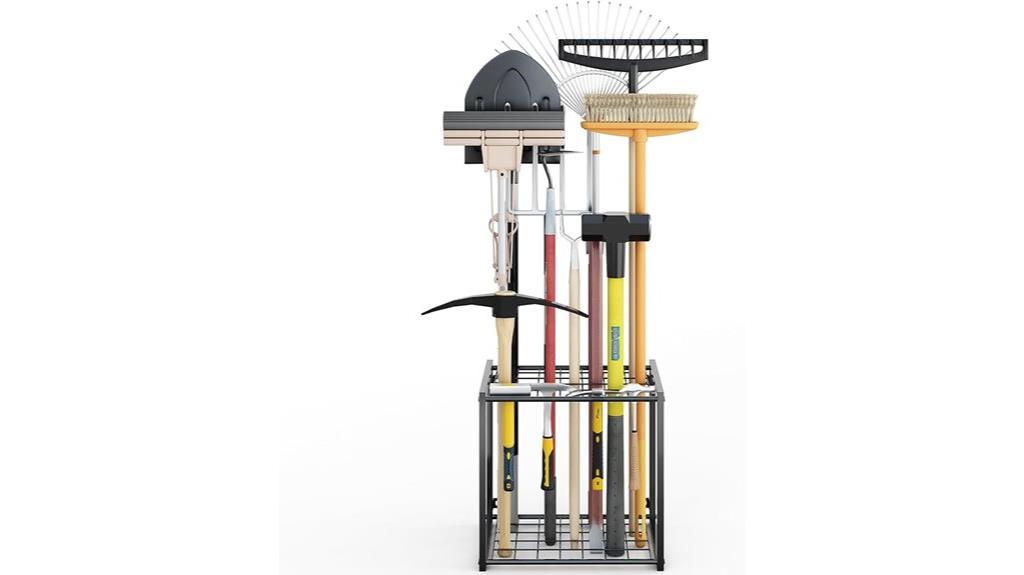 garden tool storage solution