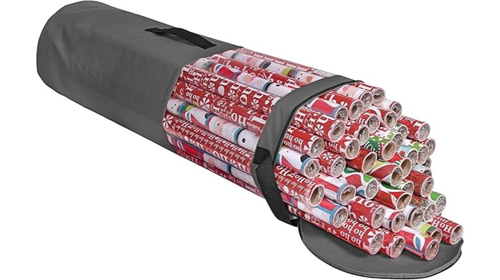 gift wrap storage solution