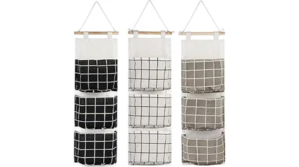 hanging storage organizer bags