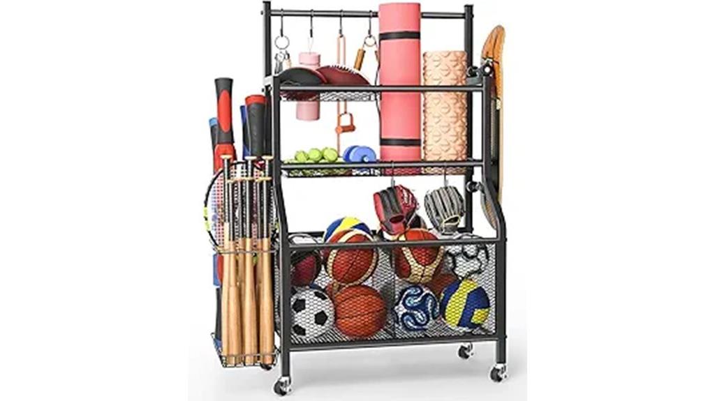 heavy duty ball rack