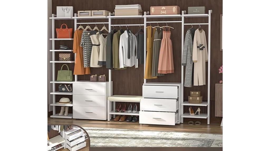 heavy duty closet organizer