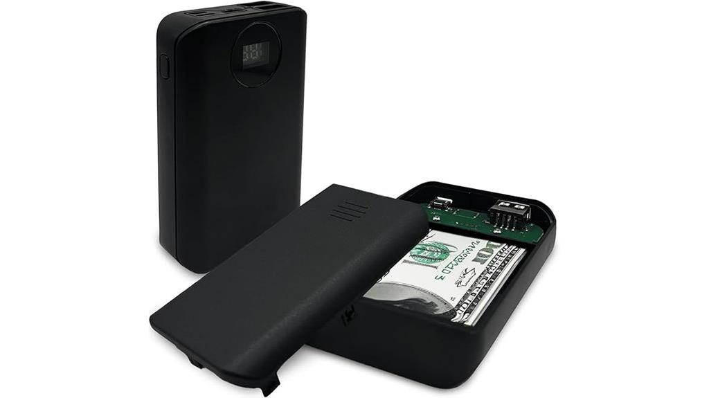 hidden compartment power bank