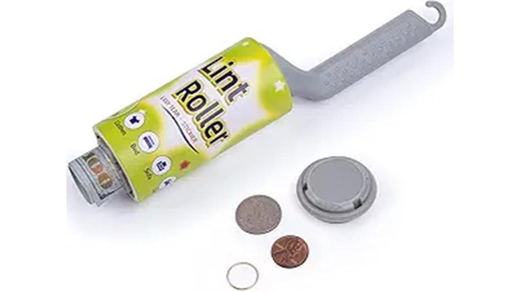 hidden storage lint roller