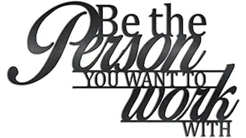 inspirational metal wall art