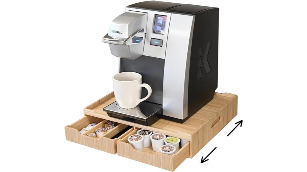 k cup and espresso storage