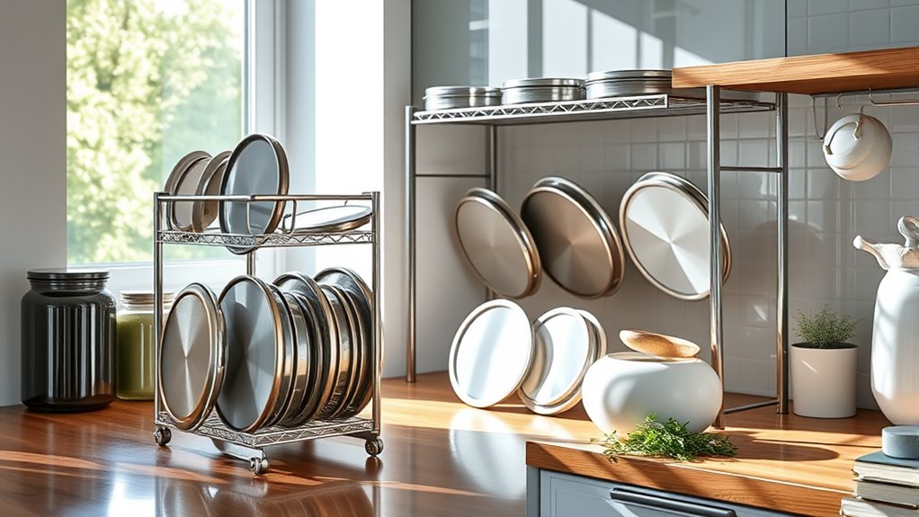 kitchen lid organization solutions