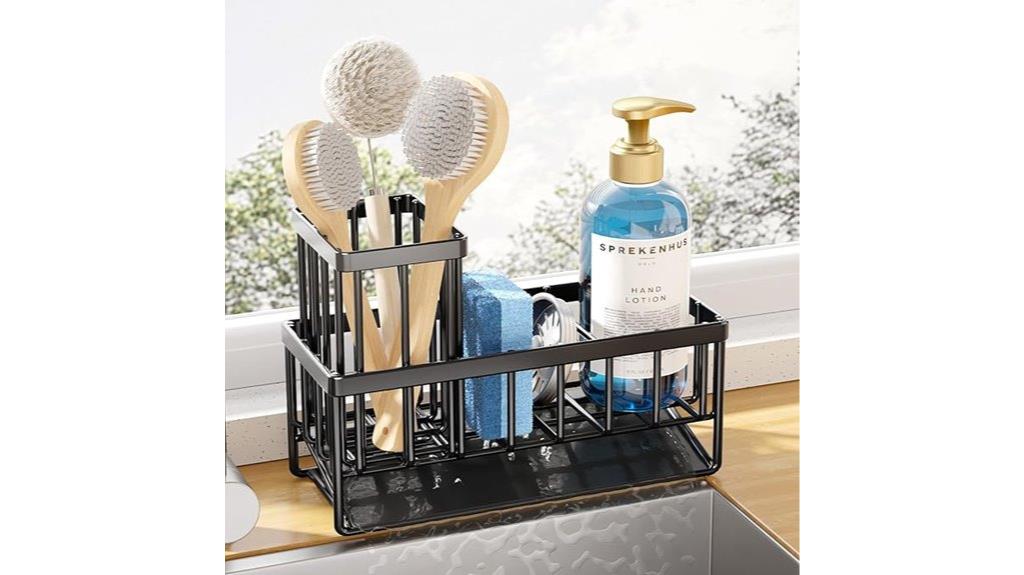 kitchen sink sponge holder