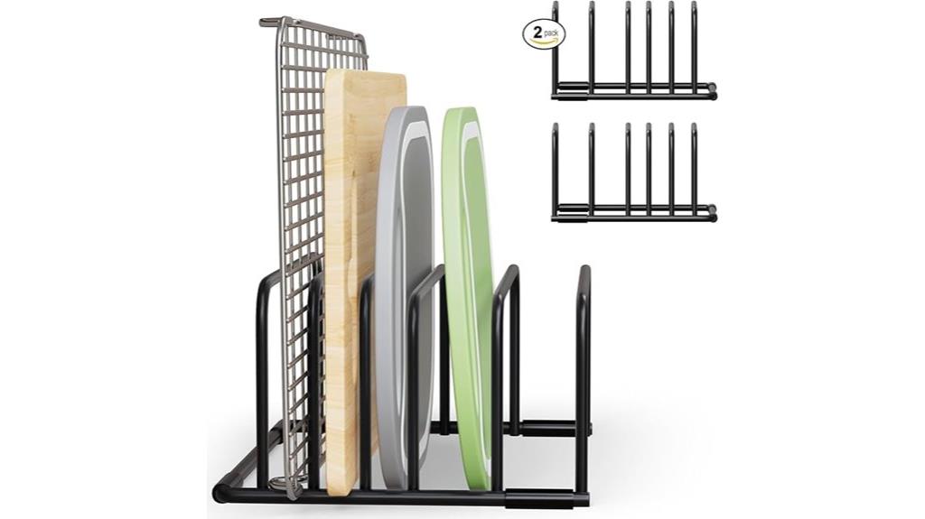 kitchen storage organizer rack