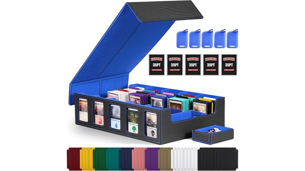 large card storage box