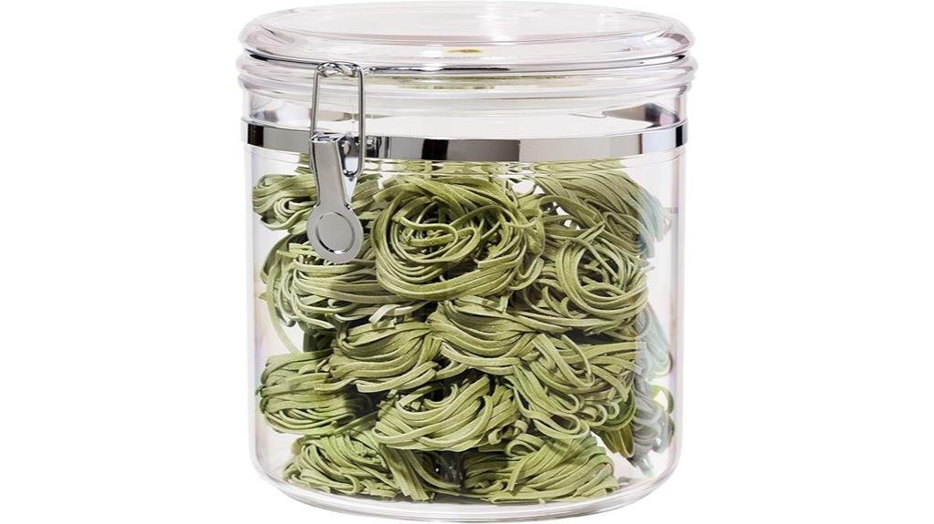large clear storage container