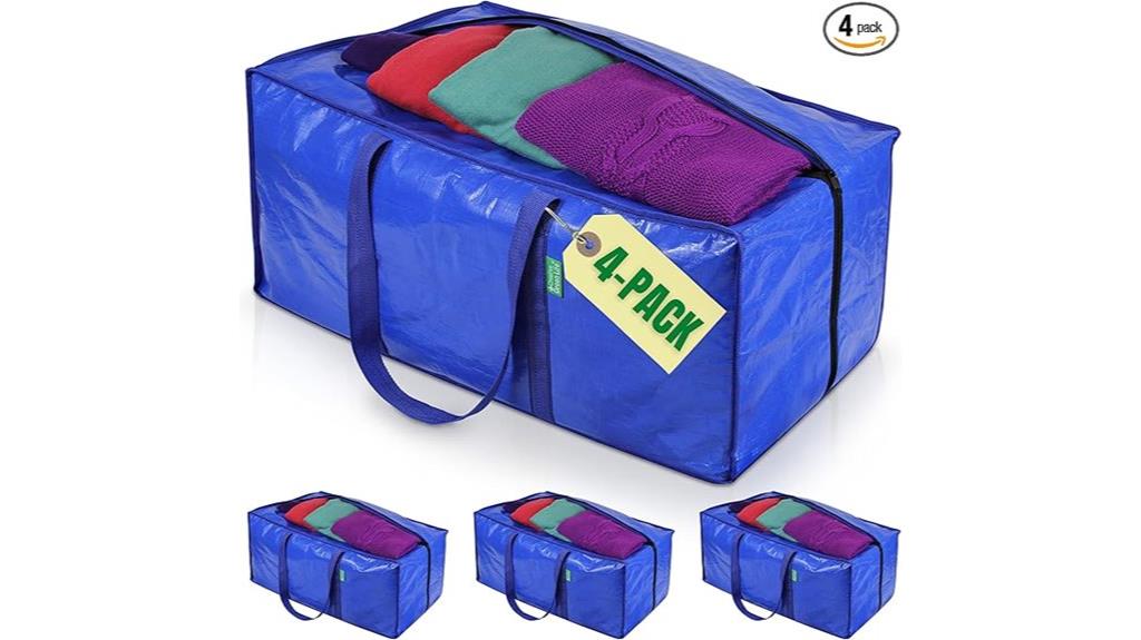 large clothing storage bags