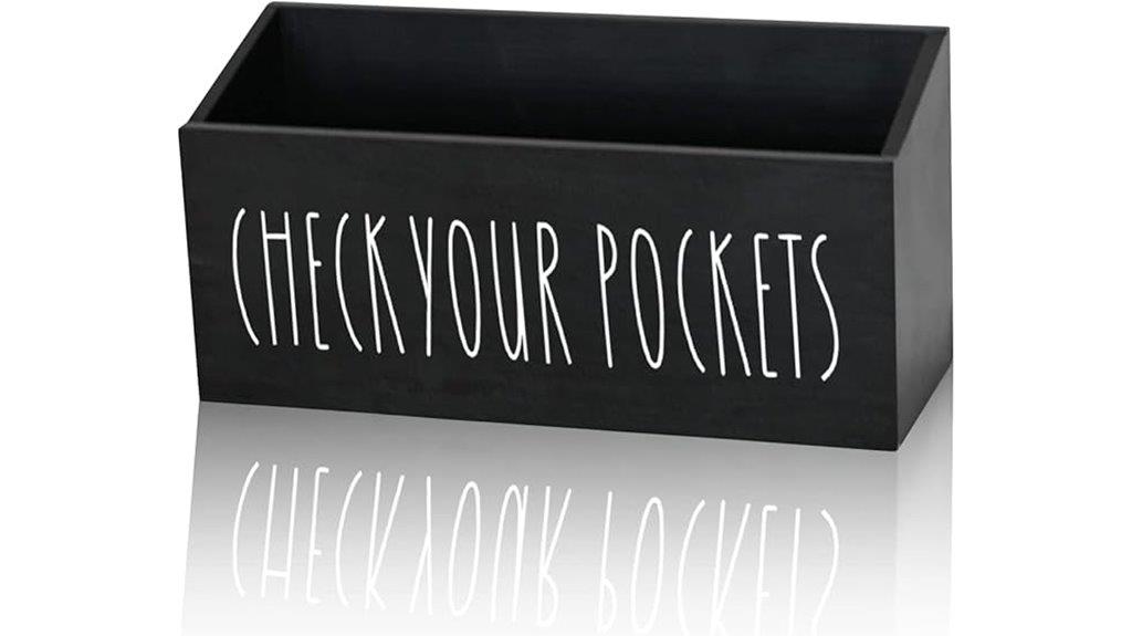 laundry room pocket organizer