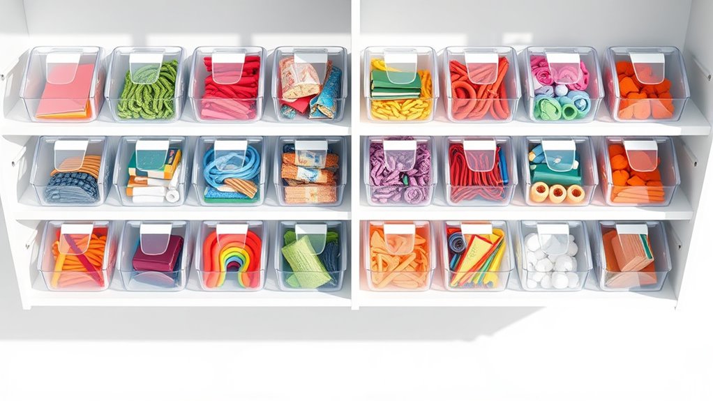 lid storage bins convenience factors