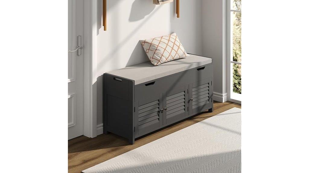 lift top shoe storage