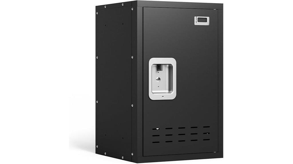 lockable metal storage cabinet