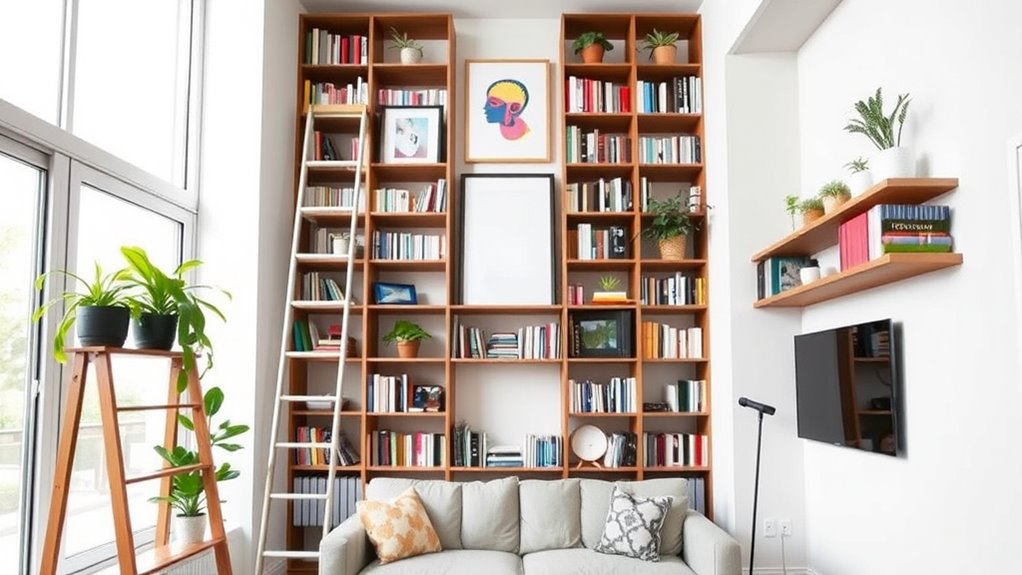 maximize space efficiency vertically