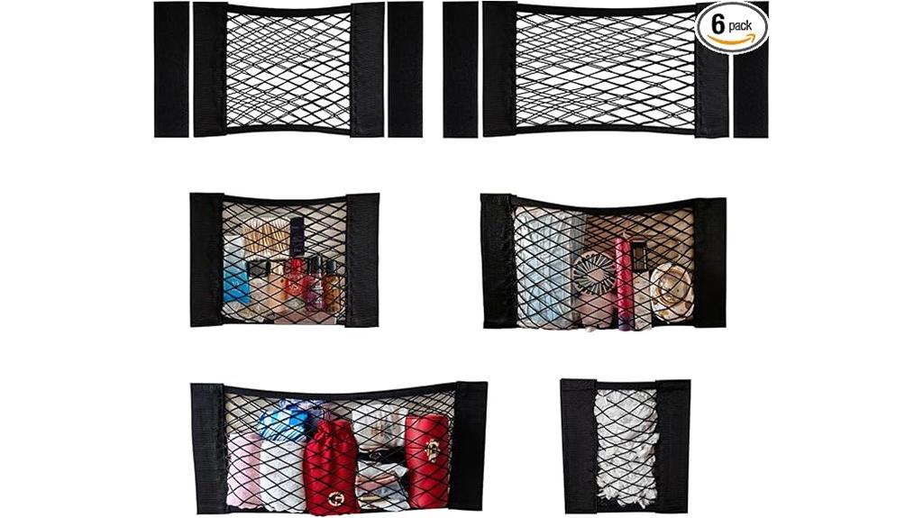 mesh cargo net organizer
