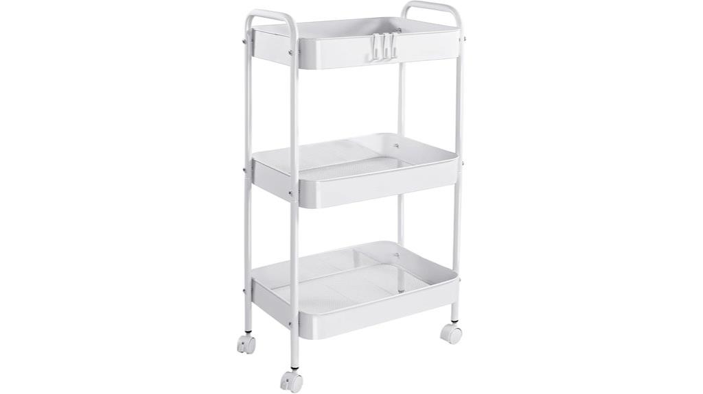 metal rolling cart wheels