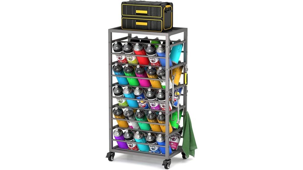 metal spray can holder