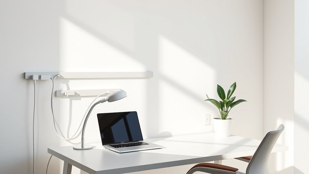minimalist cable organization solutions