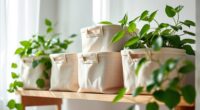 minimalist fabric storage solutions