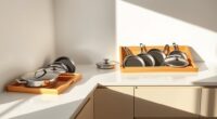 minimalist kitchen lid organizers