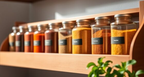 minimalist spice organizer solutions