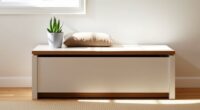 minimalist storage bench ideas