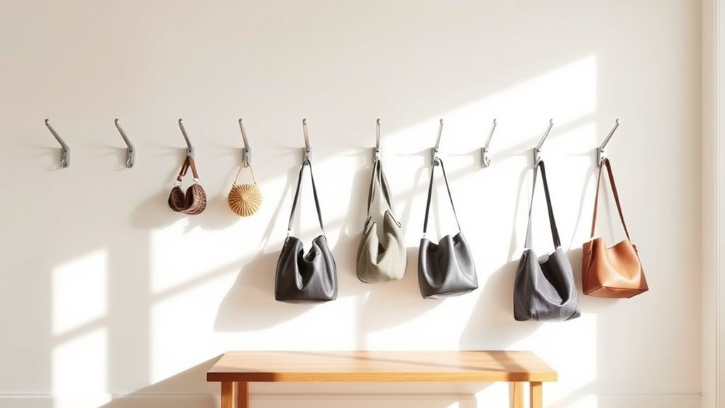 minimalist storage hook selection