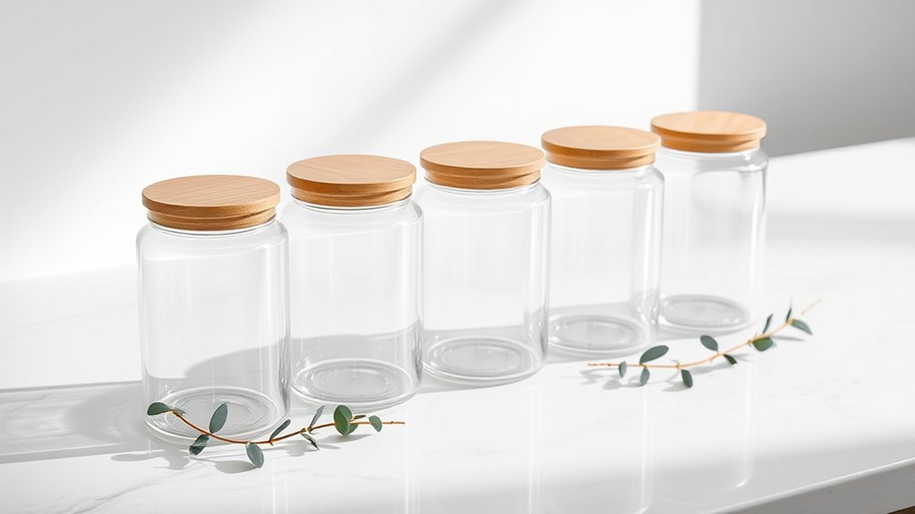 minimalist storage jar essentials
