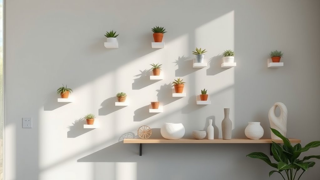 minimalist wall mounts for modern
