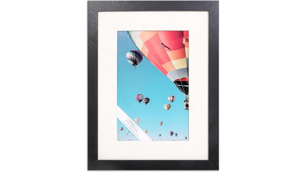 minimalist wooden picture frame
