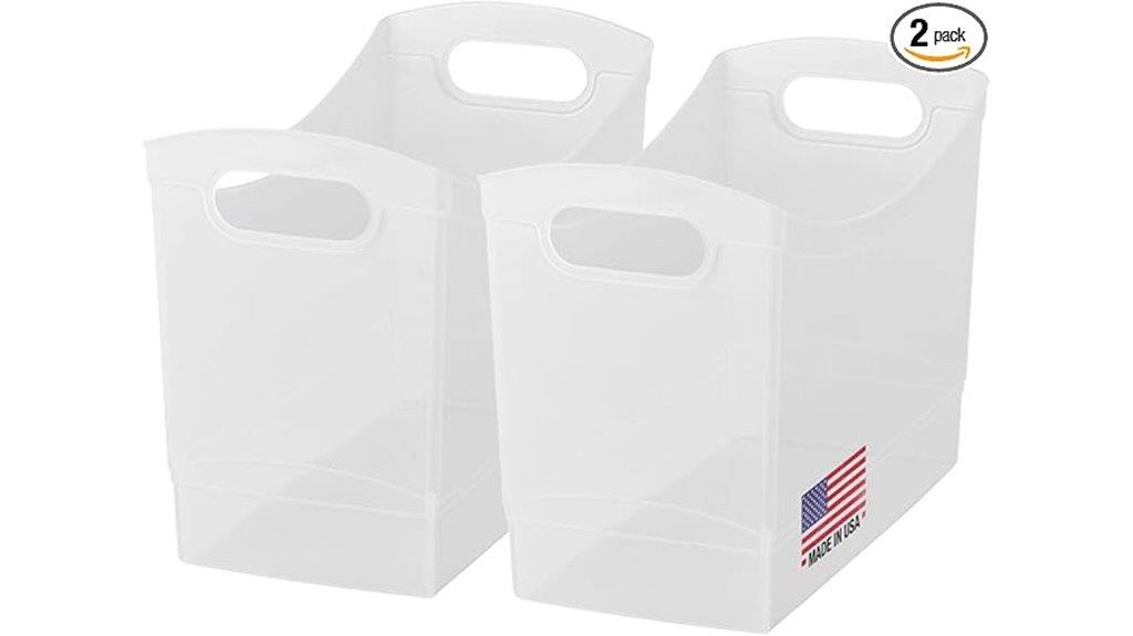 modern storage bin set
