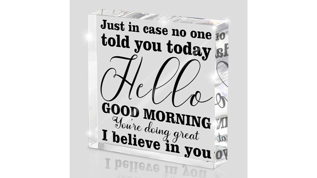office decor sign message