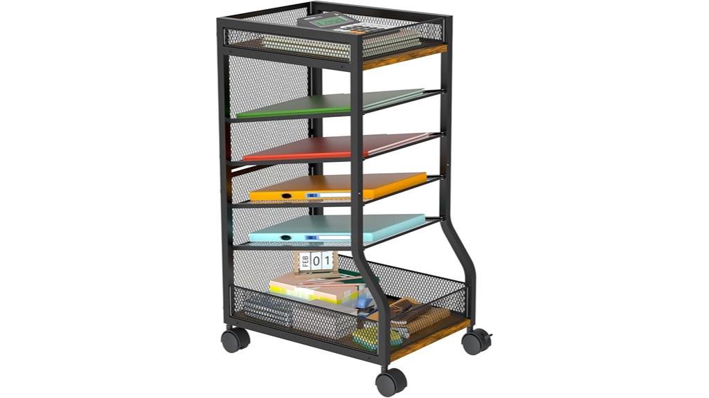 office file organizer stand