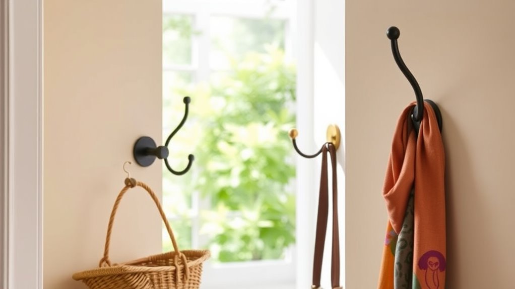 organizational wall hook solutions