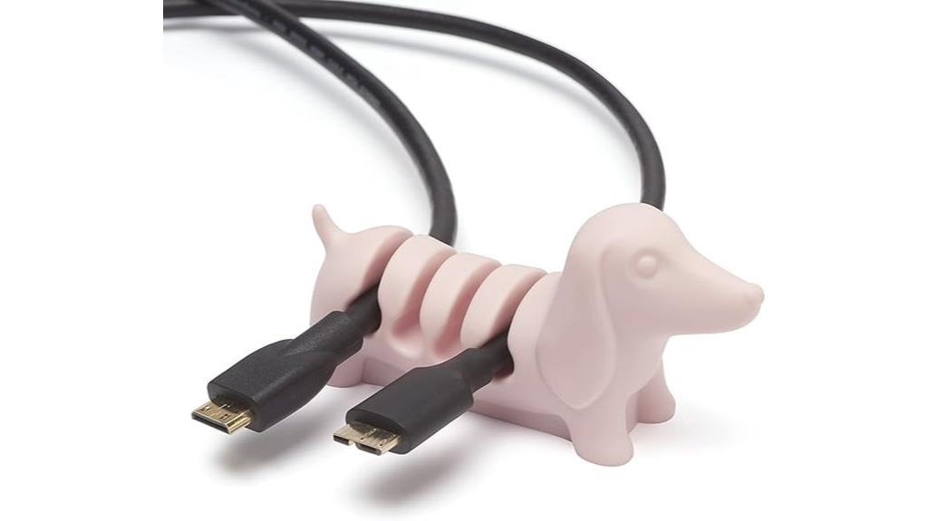 organize cables with clips