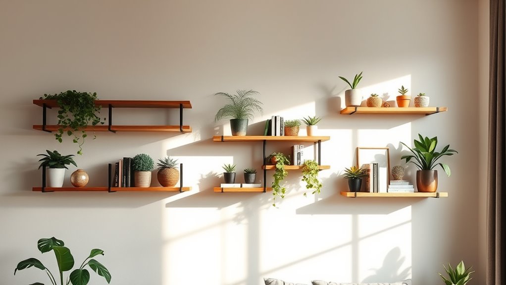 organized wall mounted storage solutions