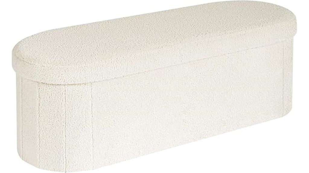 ottoman with storage solution