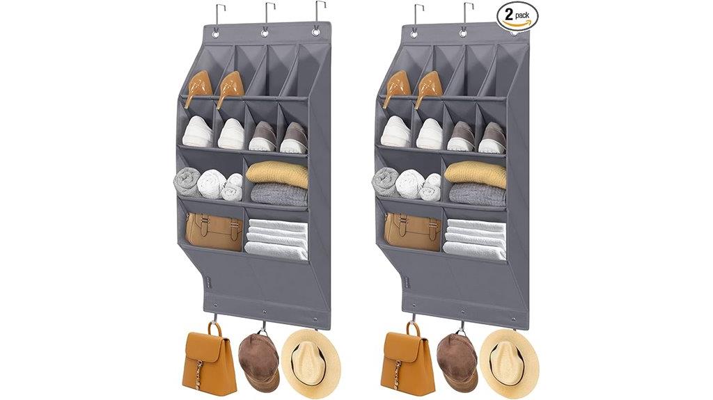 over door shoe storage