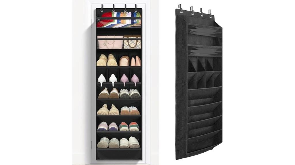 over the door shoe storage